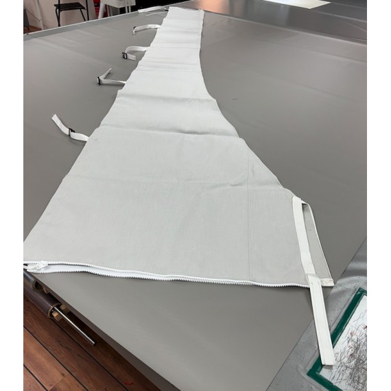 Bomtrekk Sunbrella Plus Silver 340 x 90 cm