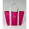 Strandveske Pink/Silver