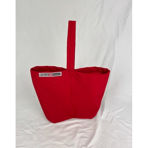 Tote-bag for to flasker – Crimson Red