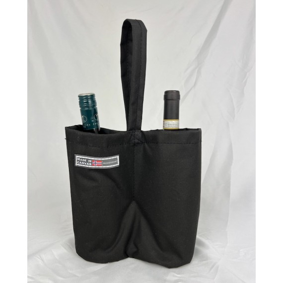 Tote-bag for to flasker – Jet Black