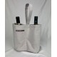 Tote-bag for to flasker – Silver