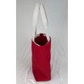 Strandveske ZIP Crimson Red